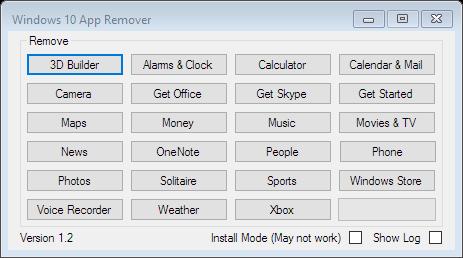 Mit App Remover unter Windows 10 Standard-Programme entfernen