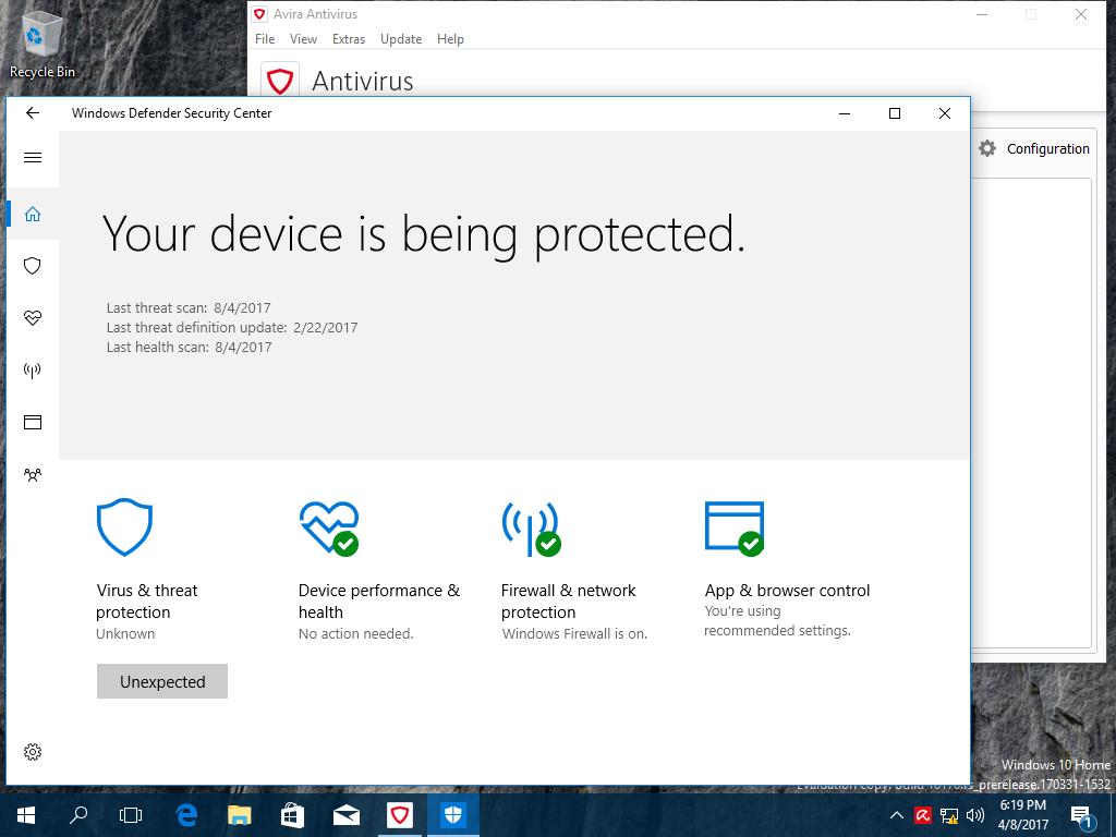Windows 10 Defender deaktivieren / aktivieren