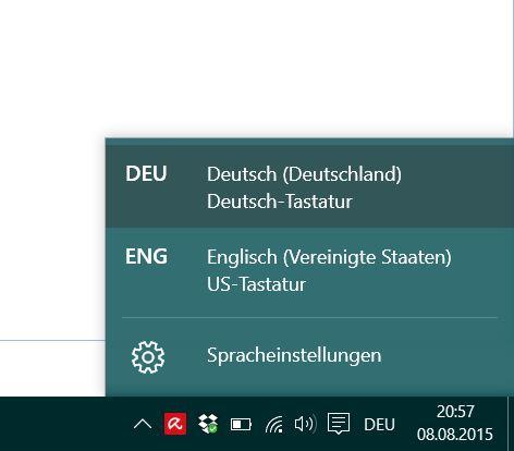 Windows 10 Tastatursprache ändern - so klappt es