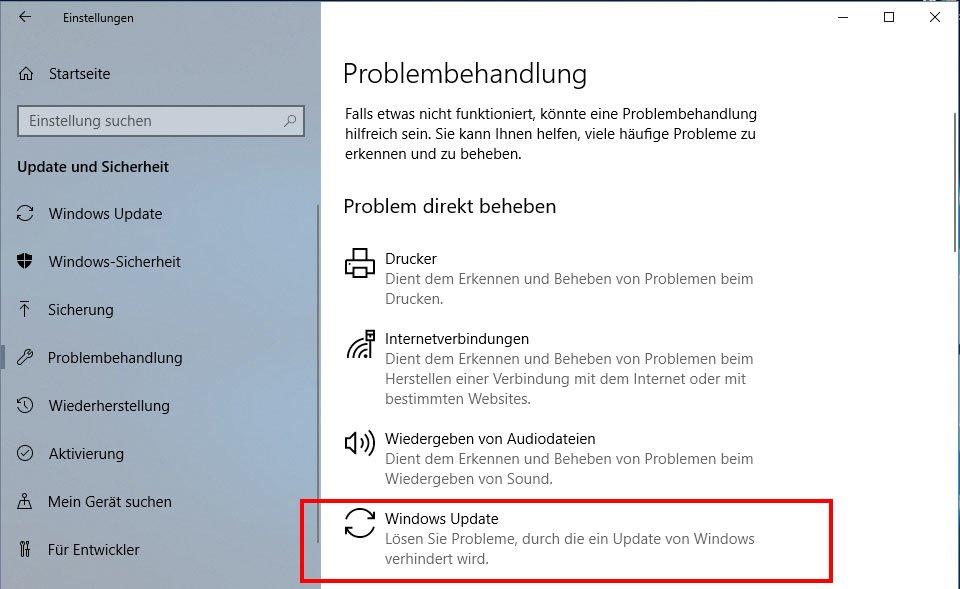 Windows-Updates Reparieren und Zurücksetzen - so gehts