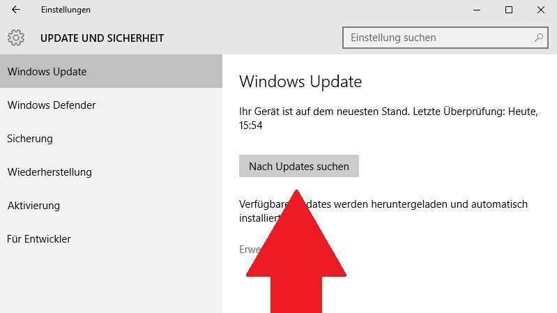Windows 10 hängt beim Update - was tun?