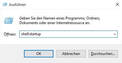 Windows 10: Programme in Autostart hinzufügen